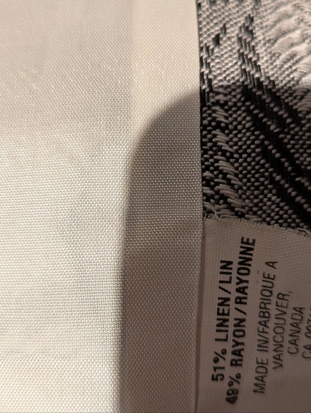 Linen Patterned Blazer - Picture 4 of 5